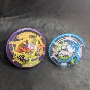 ✨ Perplexus 3D Puzzle Ball Labyrinth Maze Skill Game Lot - Original + Epic Set ✨